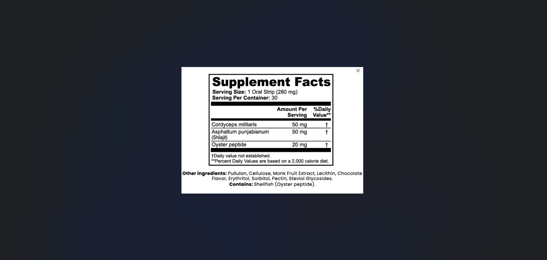 Libido Support Strips